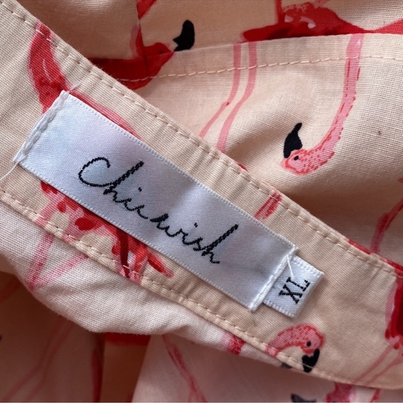 Chicwish Flamingo Print Mini Dress in Pink - Picture 14 of 16